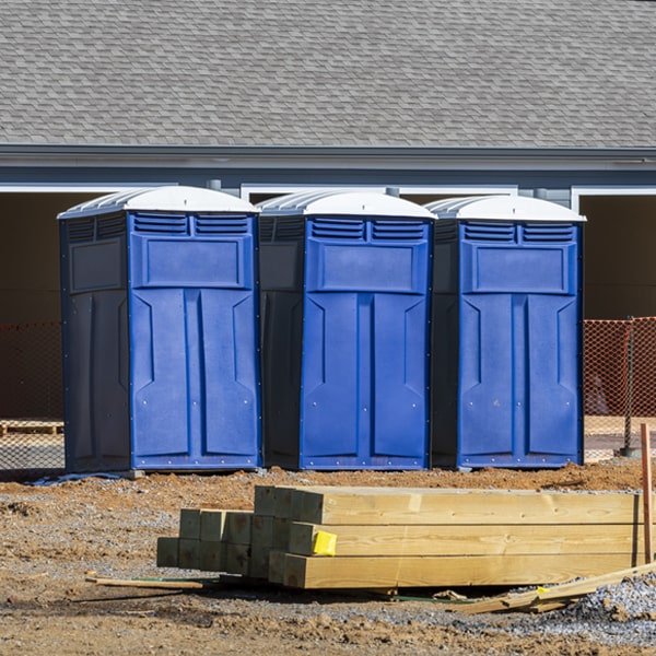 how do you dispose of waste after the portable restrooms have been emptied in New Waverly Texas